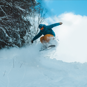 Planche et ski alpin